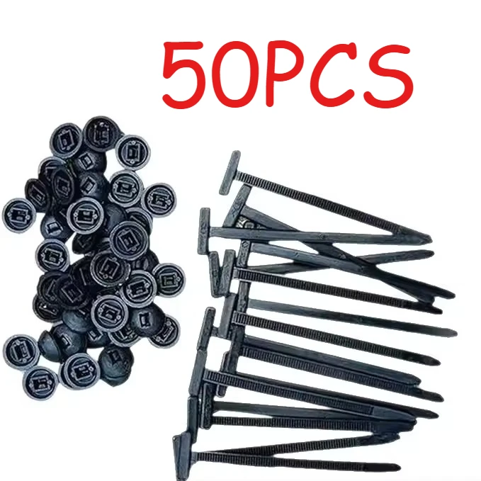 Plastic Straps Universal Nylon Buckle Cable Tie Buckle Fixed Through thumbnail 4
