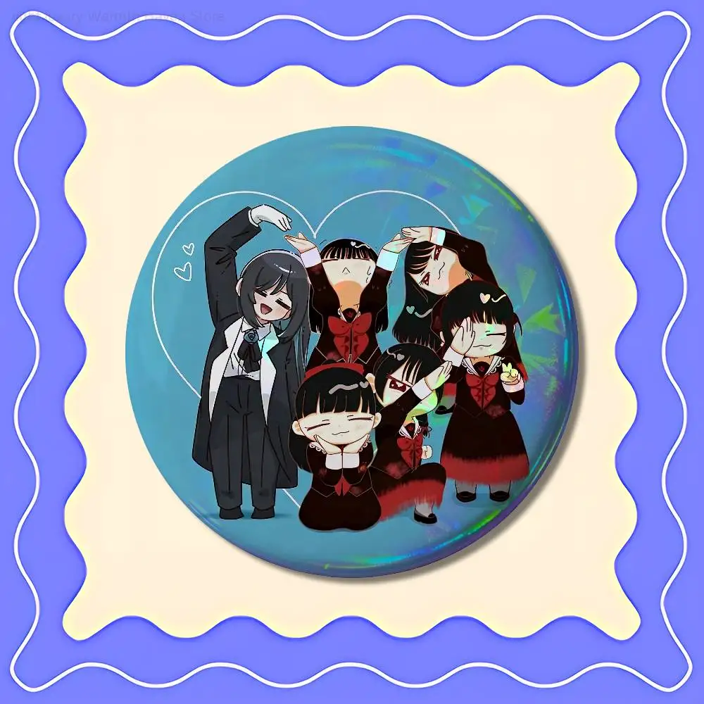 P-Phantom S-Siita Otomodachi Pins 58mm Niedliche Cartoon-Anstecknadeln Handgefertigte Broschen für Rucksack-Accessoires – Detail 16