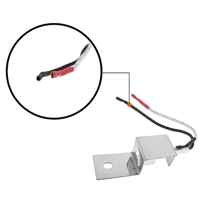 80462 Csere Gyújtókészlet A Weber Q100 Q200 Q1000 Q2000 Gas -Gas -Rácsokhoz, Nyomógomb Ignitor Starter Alkatrészek Kw462 - Image 2