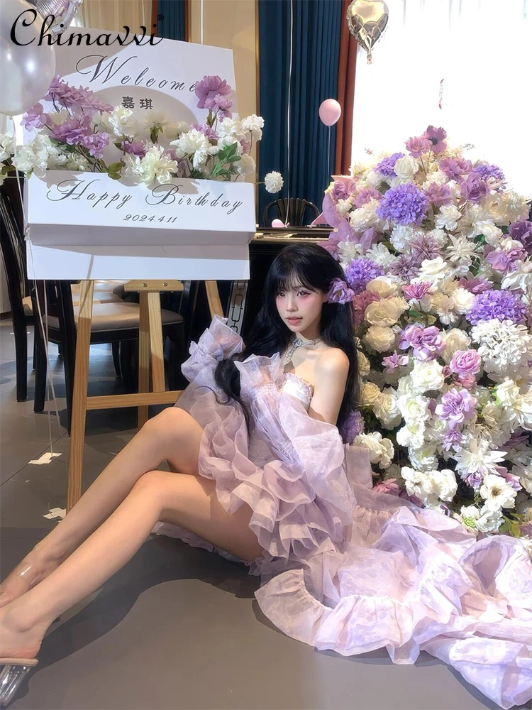 

Бальное платье принцессы, женское высококачественное Платье-футляр, милое темпераментное приталенное элегантное платье выше колена для тренировок на день рождения