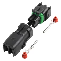 4Pin 2.5mm GM Automotive Weather Pack Waterproof Connector Male Female Plug Socket DJ3041Y-2.5-11/21  For GM 5