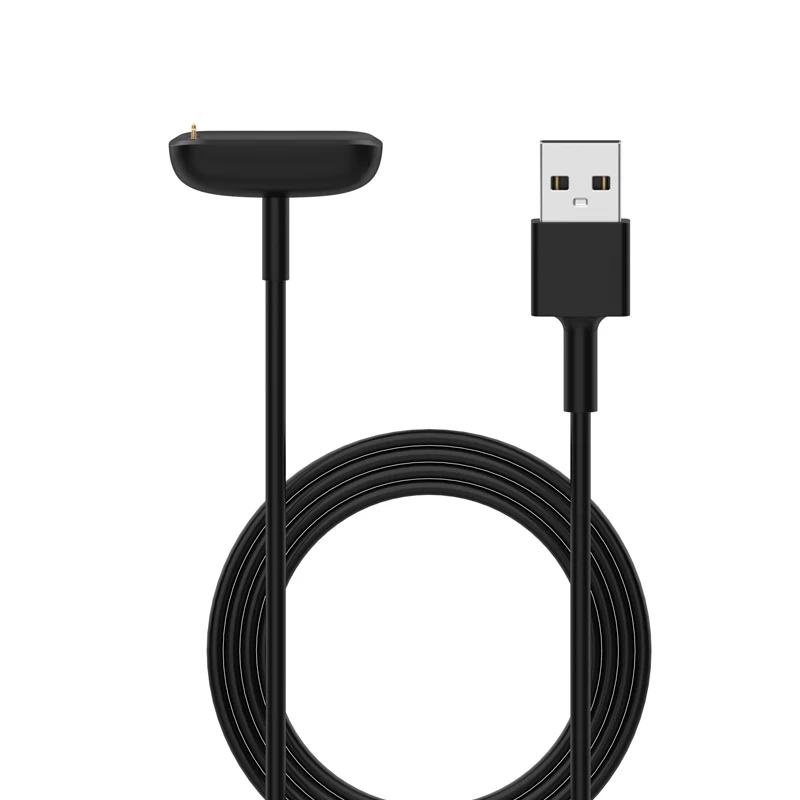 

Магнитные зарядные устройства для Fitbit Charge 6/5 ядер, USB зарядный док-кабель для умных часов Fitbit luxe, быстрый портативный шнур питания
