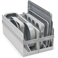 Caraway Nonstick Ceramic Bakeware Set (11 Pieces) - Baking Sheets, Assorted Baking Pans, Cooling Rack, & Storage 1