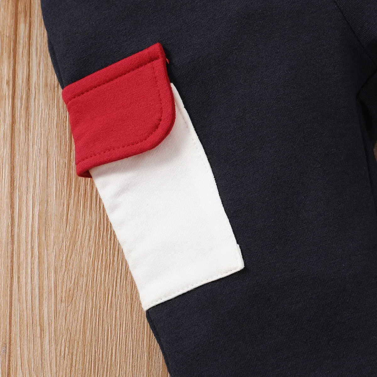 Baby Color Block Hoodie & Trousers Set 6