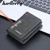 Baellerry 2023 New Short Men Wallets Name Customized Card Holder Luxury Male Wallet Zipper Coin Pocket Photo Holder Men's Purses 1