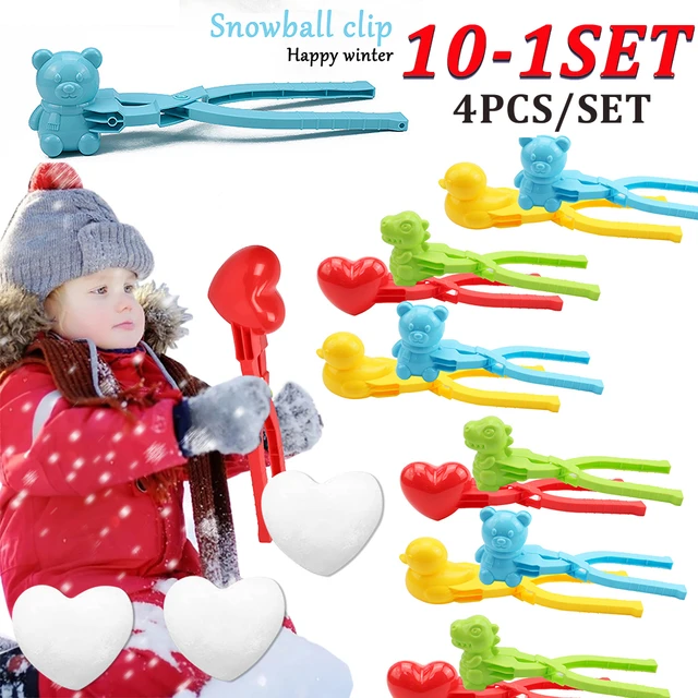 Snowball Maker Toddler Winter Snow Toys Kit Winter Snow Toys Kit With  Handle For Snow Shapes Maker Snow Toys For Kids Adults - AliExpress