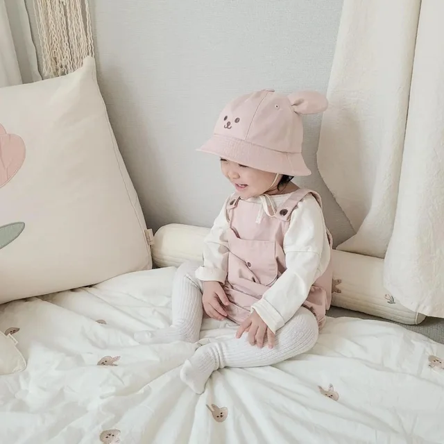 Tutina Neonato In Cotone Con Bottoni - Manica Lunga 0-18 Mesi - Unisex