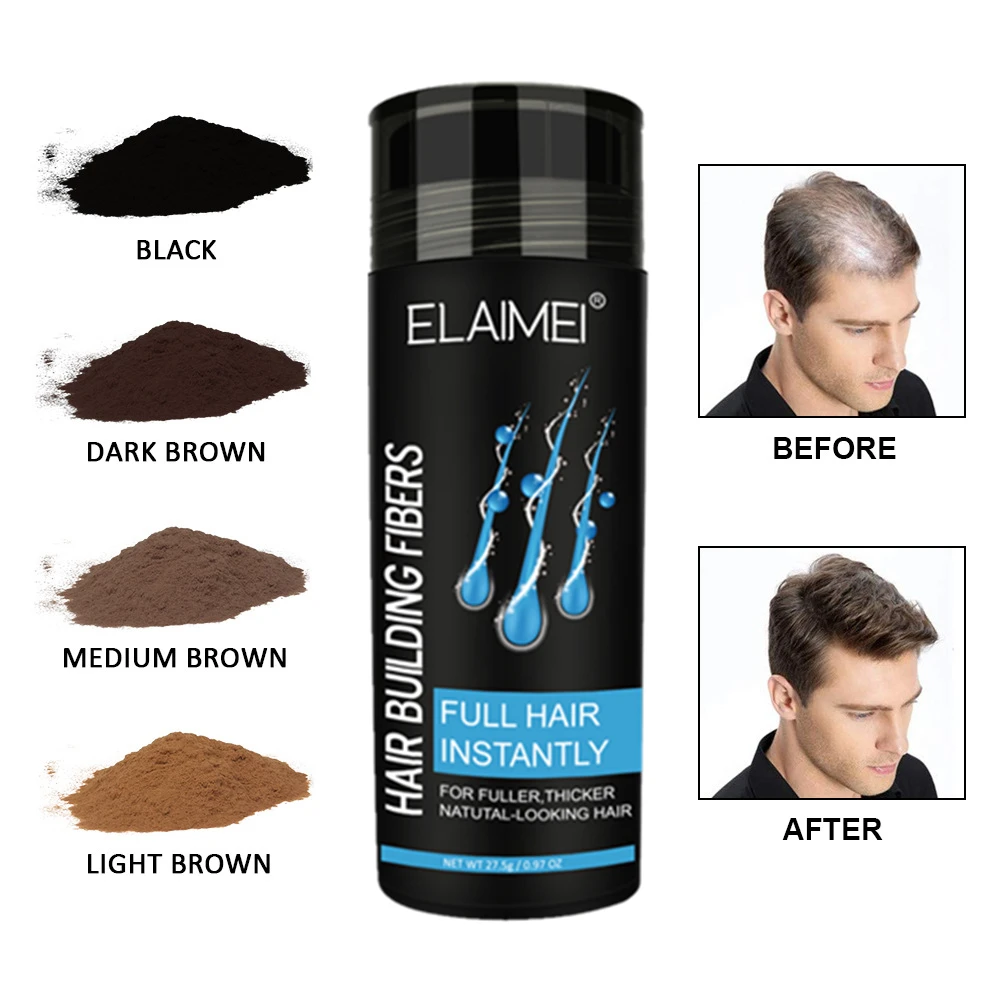 Hair Building Fiber Applicator Spray Instant Salon Hair Treatment Keratin  Powders Hair Regrowth Fiber Thickening 4 Color - Hair Loss Product Series -  AliExpress