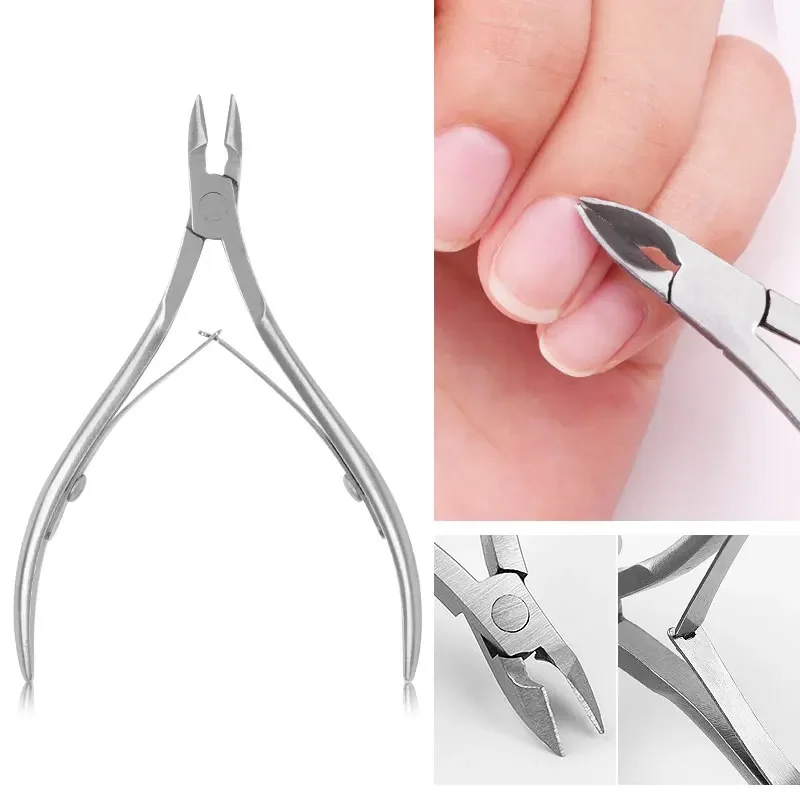 Nail Clipper Set Professional Stainless Steel Cuticle Nail Nipper Clipper Nail Art Manicure Pedicure Care Tools