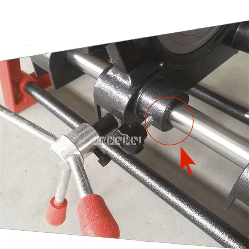 90-250 PE Pipe Hot Melt Machine Manual Two-ring Hand-cranked Butt Welding Machine PE/PPR/PB/PVDF Pipe Welding 220V 2KW