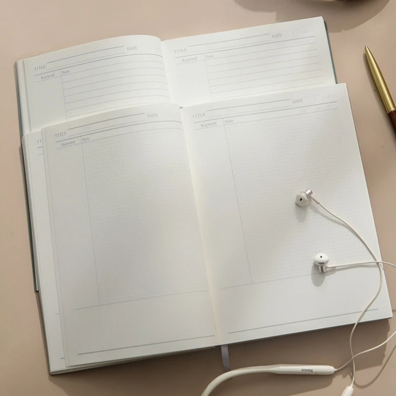 Soft Leather Large Notebook for Study Office Journaling