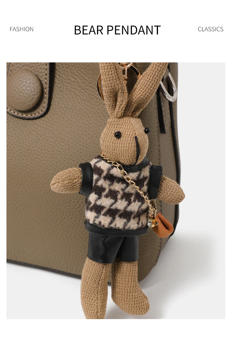 Damen 2026 Neue Bucket Bag aus Echtleder Hochwertige Schultertasche Umhängetasche Handtasche – Detail 4