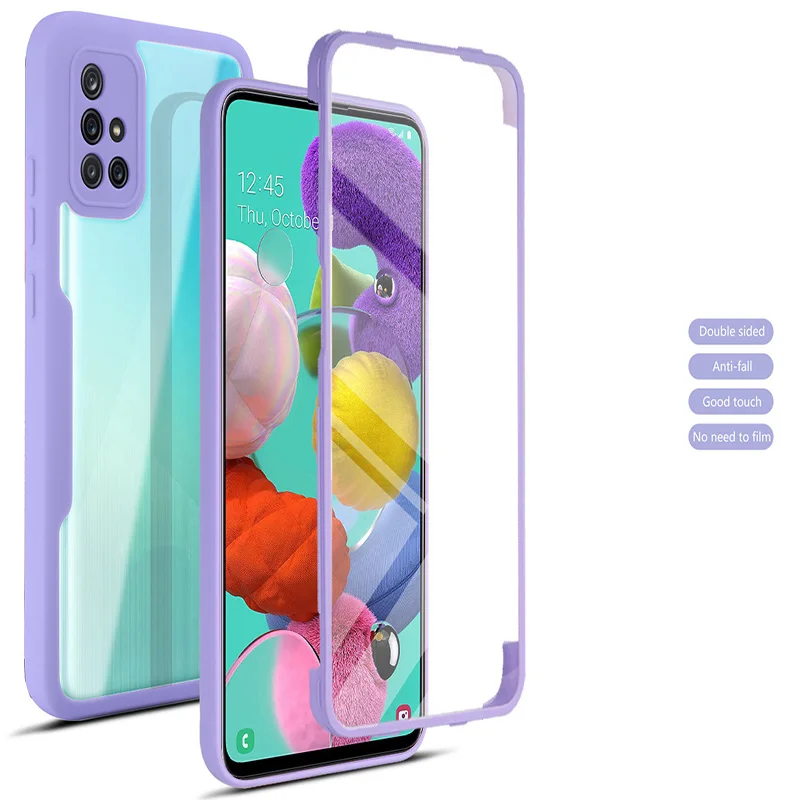 Shockproof 360 Full Cover Phone Case with Screen Protector