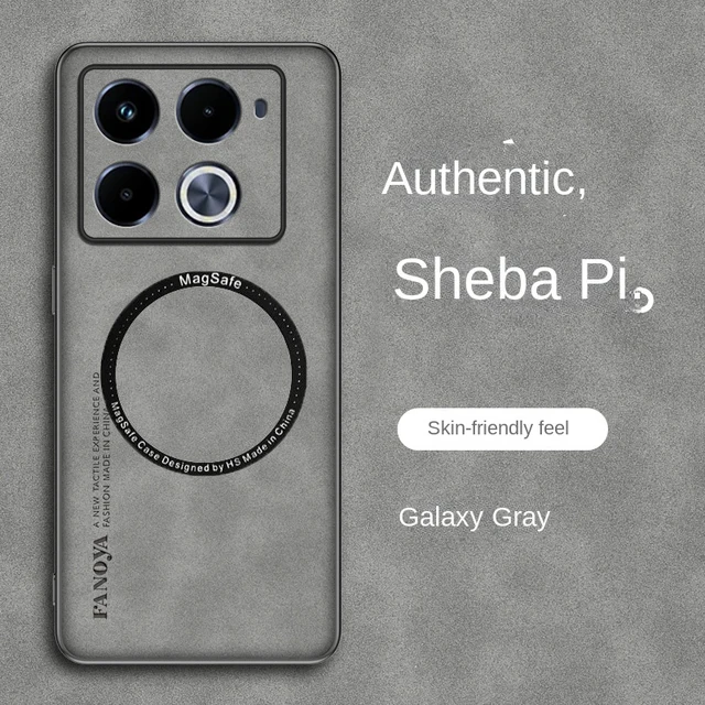 For Infinix Note 40 Pro Case Soft Pu Skin With Magnetic Protective Back Cover Case For.jpg