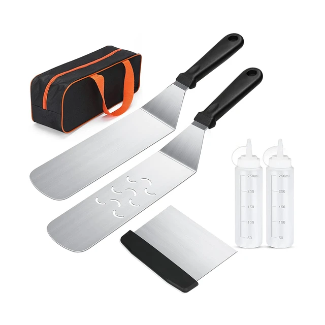 Griddle Accessory Sets Grilling Tools Flat Top Spatulas Blackstone