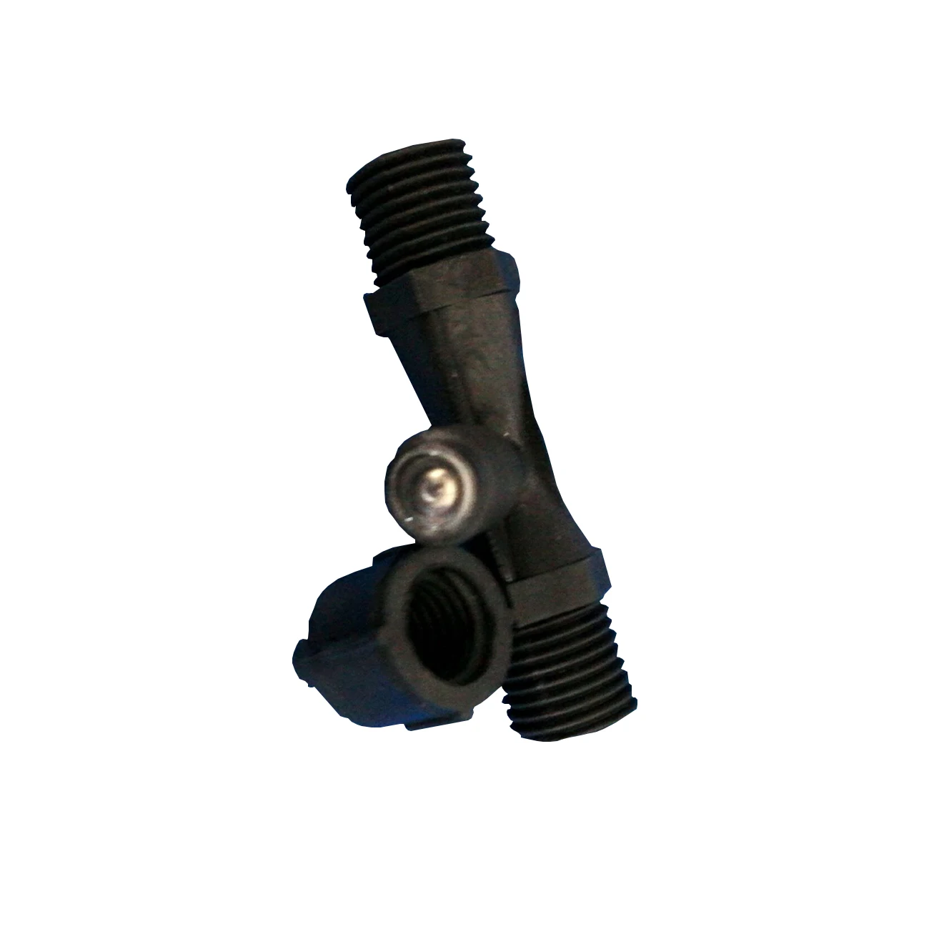 1/4" Plastic Venturi Injector with valve for mixing gas and liquid Injector BSP thread PVDF Venturi tube ozone proof KH-A12057 4