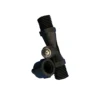 1/4" Plastic Venturi Injector with valve for mixing gas and liquid Injector BSP thread PVDF Venturi tube ozone proof KH-A12057 4