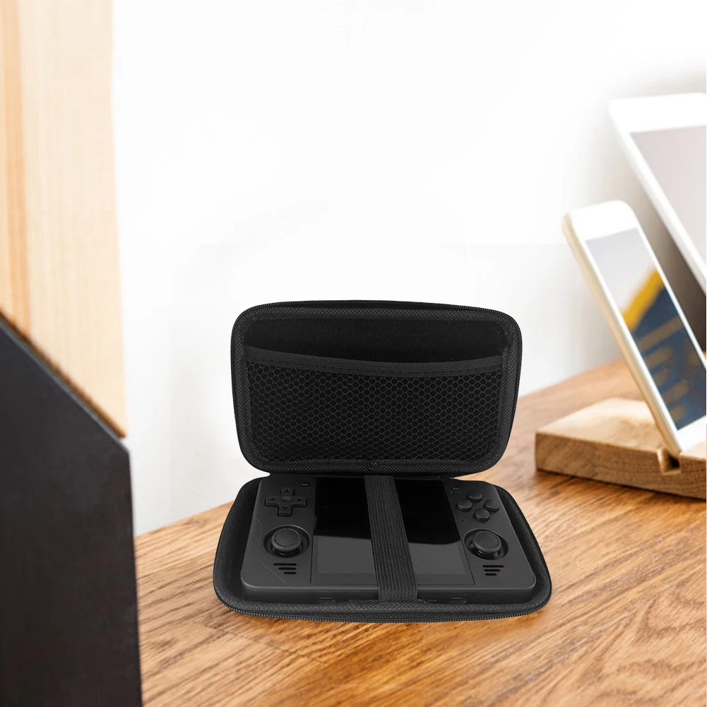 Protable Carrying Case Anti-Drop Game Console Storage Bag Shockproof Accessories Cable Storage Box for Anbernic RG40XXV/RG40XXH