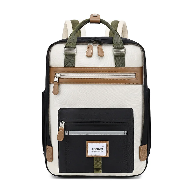 Bolsa para Notebook Laptop para Mulheres Mochila Computador Bolsa de Viagem de Grande Capacidade Multipocket Tendência da Moda Alta Qualidade 15.6 Polegada - Imagem 6