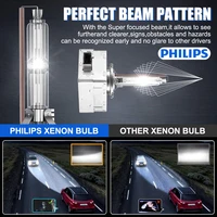 Philips D1S D2S D3S D4S Xenon Standard 12V 35W Original XenStart HID Head Light Car Bulb Auto Genuine Lamp ECE Germany, 1x 2