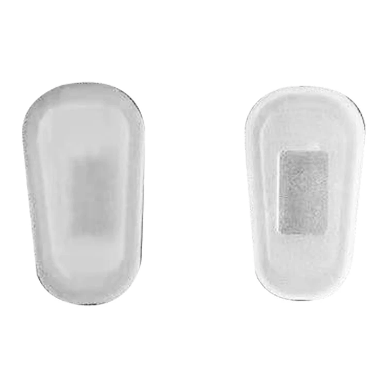 

50 Pairs Push-In Glasses Nose Pads Soft Silicone Clear Nose Pads Replacement Nose Pads