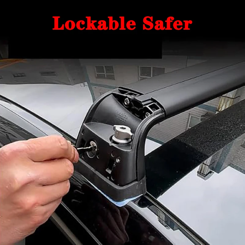 Lockable Roof Rack Cross Bars Fit For Tesla Model Y Juniper 2025 & Model Y-3 Highland-Cargo Crossbar