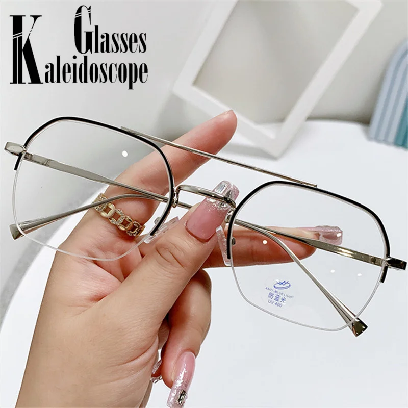 Nearsighted Glasses - Retro Style Myopia Glasses For Men & Women, Negative Strength (-0.50 To -4.00)