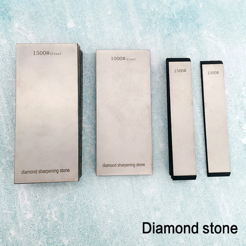 Diamond Knife Sharpener,Knife Tool Fine Diamond Sharpening Stone Diamond  Square for Home use.(80)