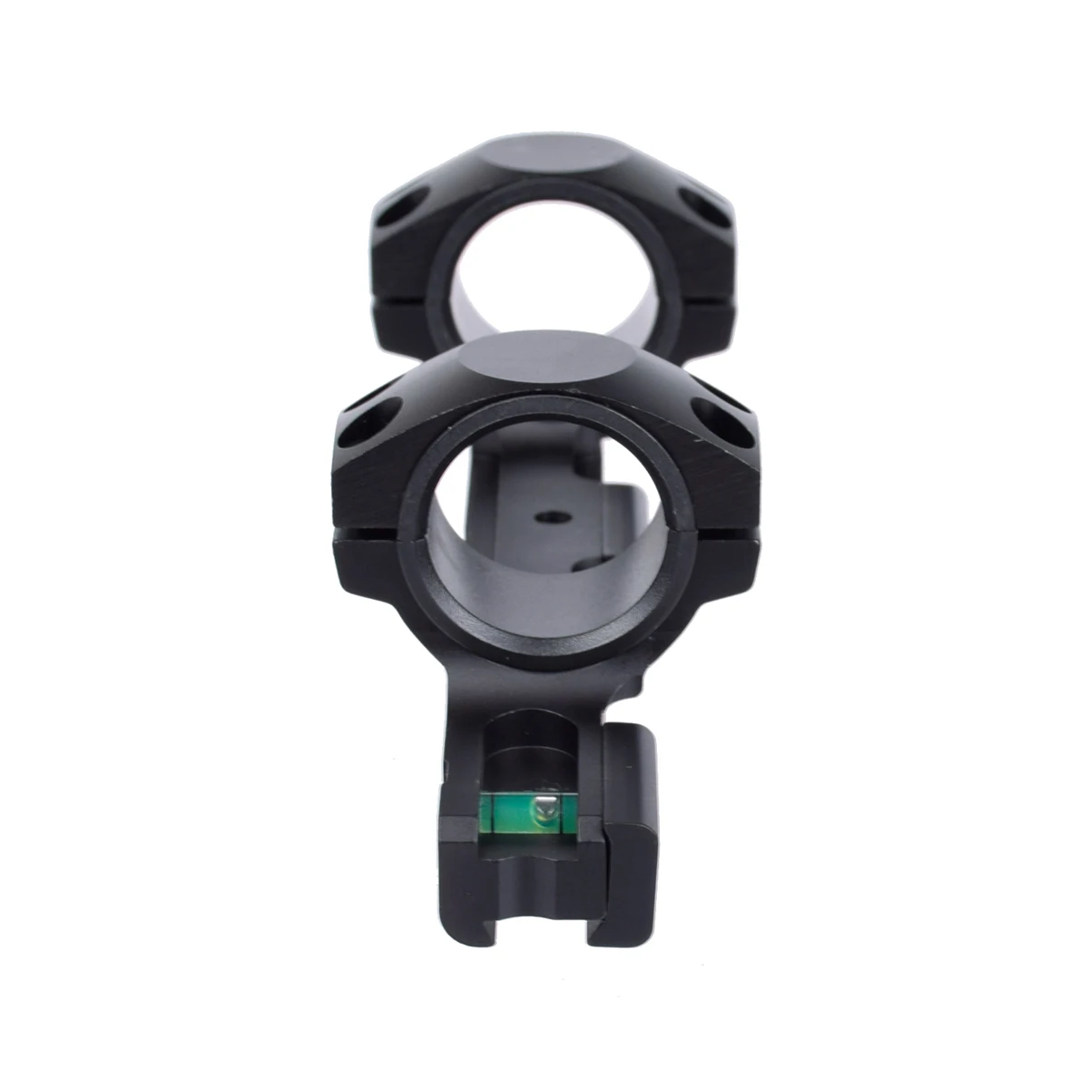 Tactical Optics One Piece 11mm Dovetail Scope Ring Mount 1 inch 25.4mm 30mm Double Rings Hunting Accessories With Bubble Level