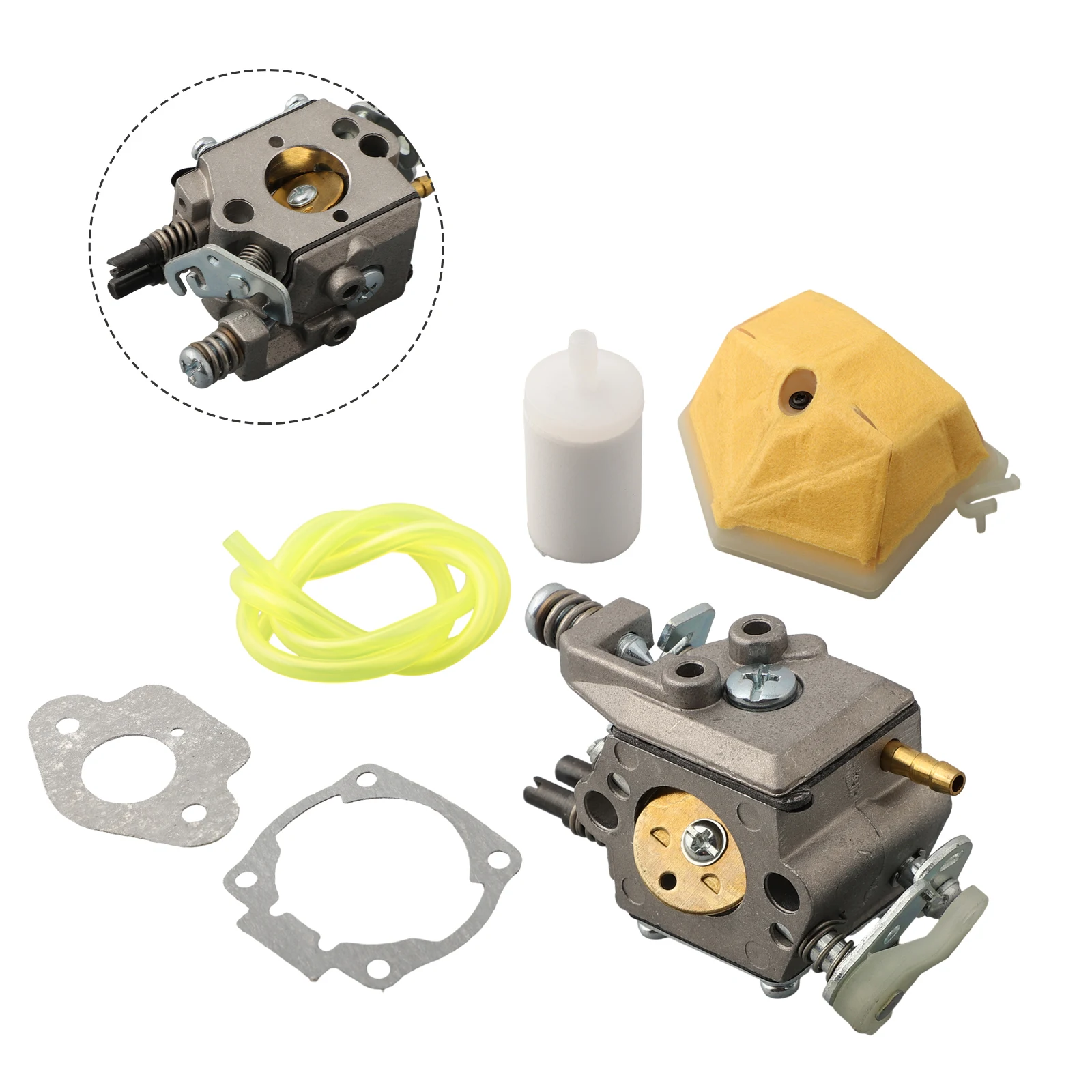 

Carb Kit Carburetor Accessories Chainsaw For WT-170 For WT-170-1 Parts Power Equipment Replacement 257 261 262 51 55 61