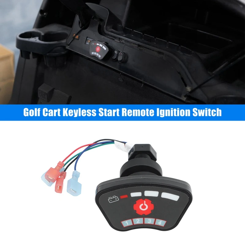 

Golf Cart Keyless Start Remote Ignition Switch Accessories For Club Car DS Precedent