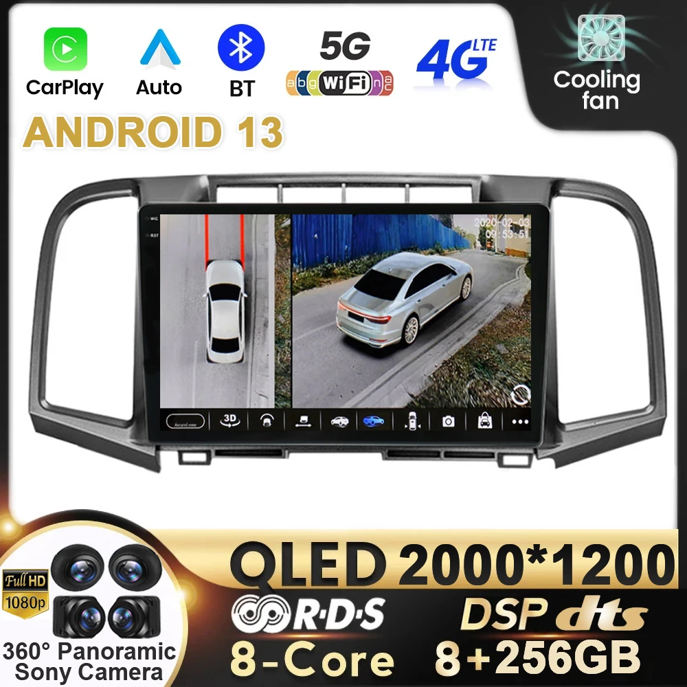 

Android 13 Car Radio For Toyota Venza 2008 - 2016 Smart Multimedia QLED DSP Video Player Auto Stereo Navi WIFI 4G GPS Head Unit