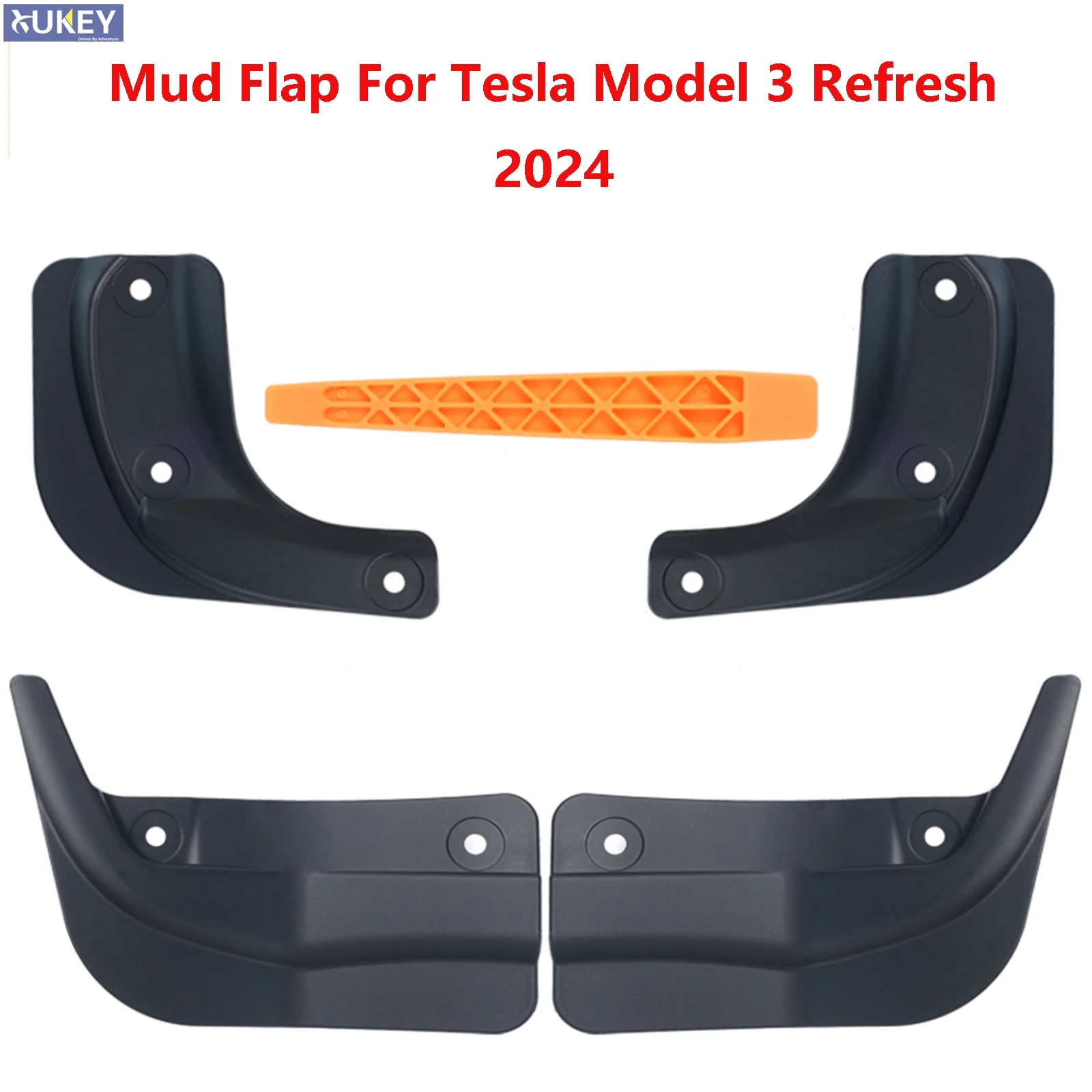 

4 шт., брызговики для Tesla Model 3 2024