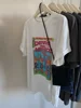 plus Size 300 Pou Hong Kong Sle Retro Loose oulder ort Sve T-irt Women Casual f Sve Top Summer Comfortable