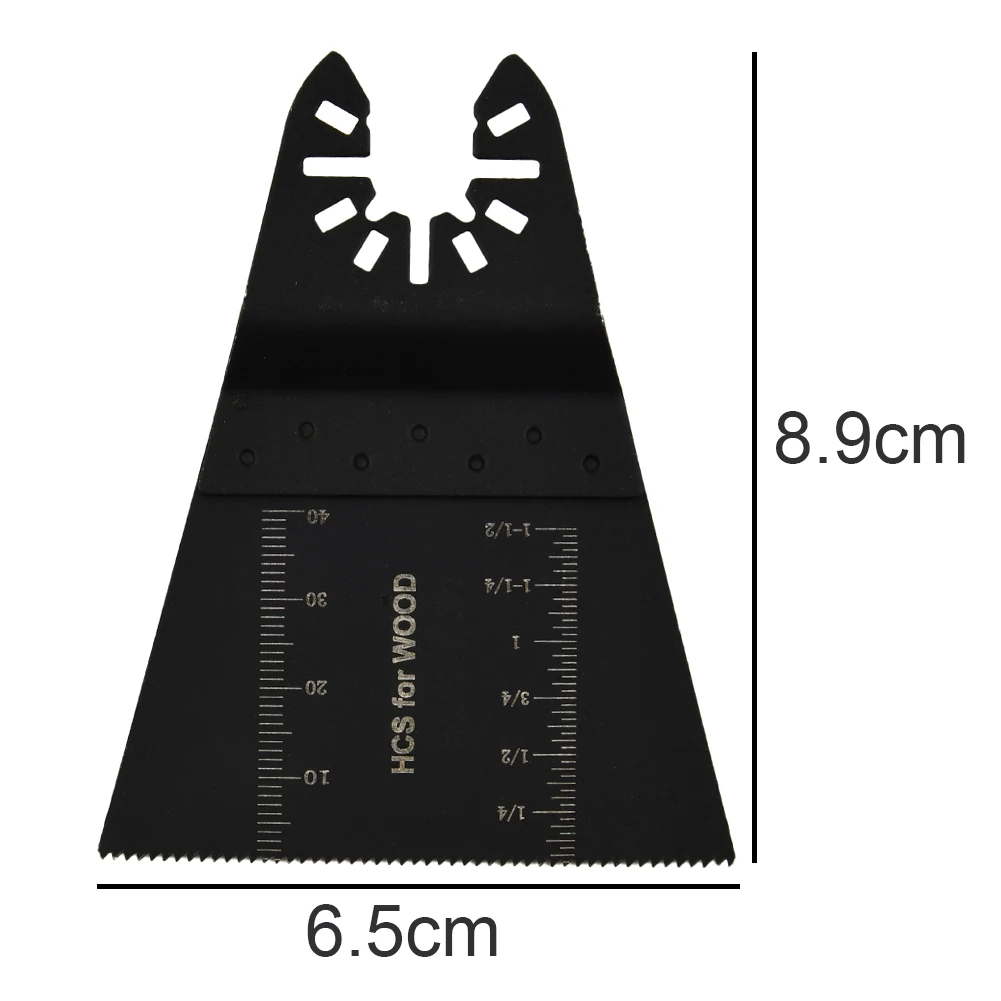 5pcs 65mm Multi-Function Renovator Saw Blade Set High Carbon Steel Oscillating Multi Tool For Wood Japan Tooth Power Tools