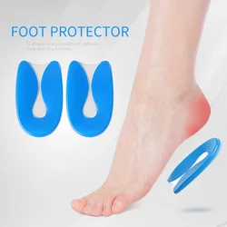 Silicone Gel Heel Cushion Insoles for Foot Pain Relief and Support