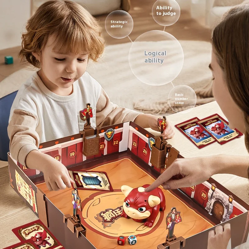 Interactive Games Bull Fighter Family Card Game Adults Board Tabletop Game Learning Educational Toys With Music For Multiplayer 3