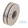 Welder Wire Feed Roller 0.6-0.8mm 0.9-1.0mm Groove Roll Parts - Roll Parts For TIG Welding Machine M4YD 1