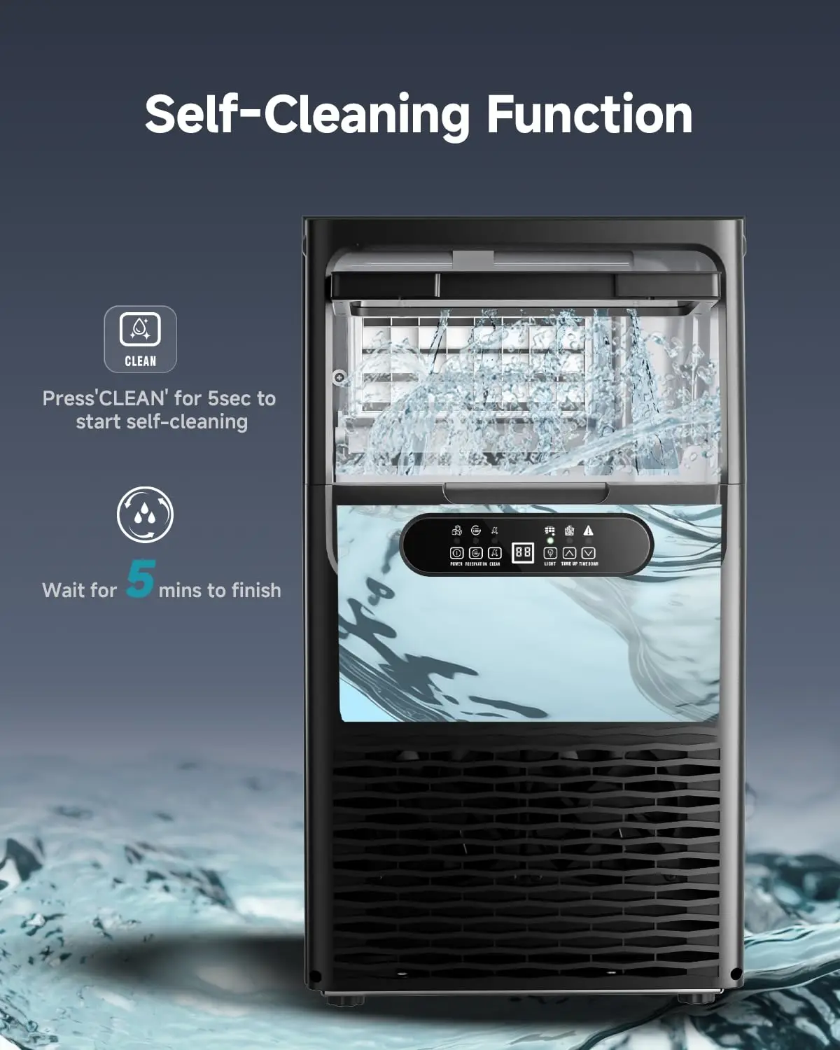 80LB Commercial Ice Maker 5