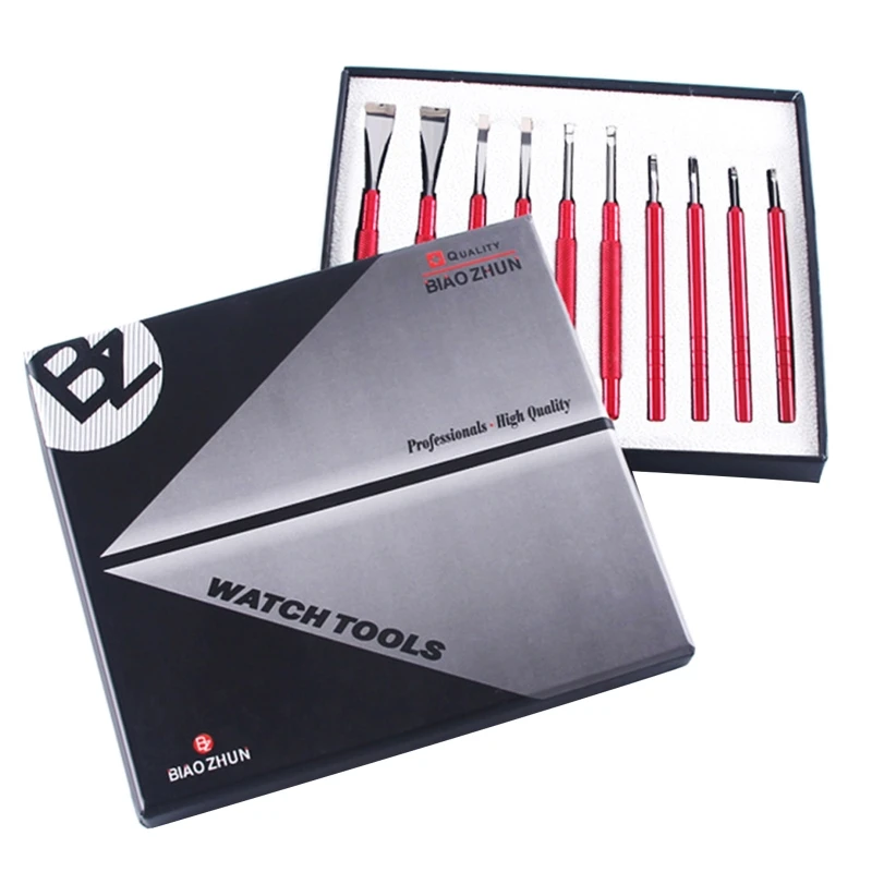 

10 Pcs/Set Watch Needle Remover Kit Practical Watch Hands Removers Needle Shovel Watch Repairing Tool for Watchmakers