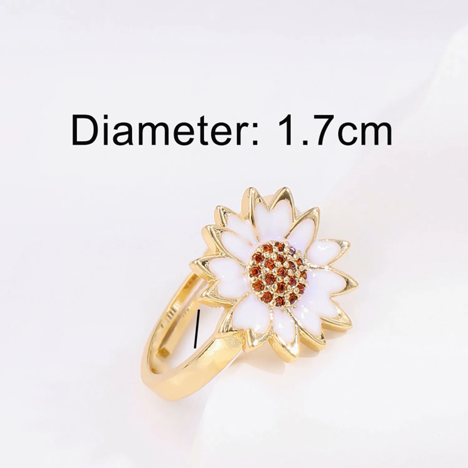 2021 INS Color Rainbow Fashion Rings For Women Finger Jewelry Clear CZ Colorful Neon Enamel Open Adjusted Dome Ring