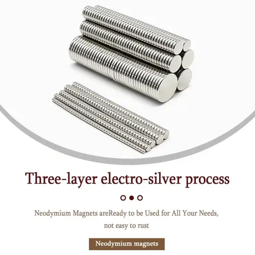 Super Strong Round Neodymium Magnet Powerful Magnets N35 Permanent Magnetic NdfeB Refrigerator Magnet 3x3 6x3 8x3 10x3 20x3 30x3 - Image 2