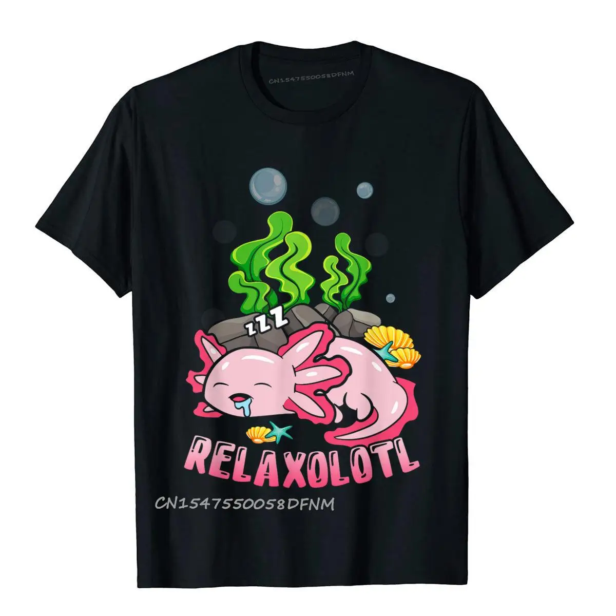 

Rexlaxolotl Relax Axolotl Tam Nguyen Premium Cotton T Shirt Hip Hop Wholesale Manga Top T-Shirts