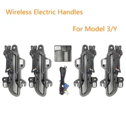 6th Generation Sonls Quality Wireless Electric Handle for Tesla model 3/Y Automatic open 2024 Newest Door Handles Welcome light
