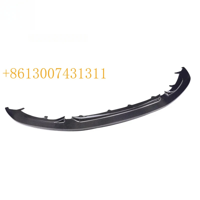 팩토리 프론트 스포일러 카본 파이버 프론트 범퍼 립 GTS 스타일 F80 F82 F83 F8X M3 M4 2014-2019