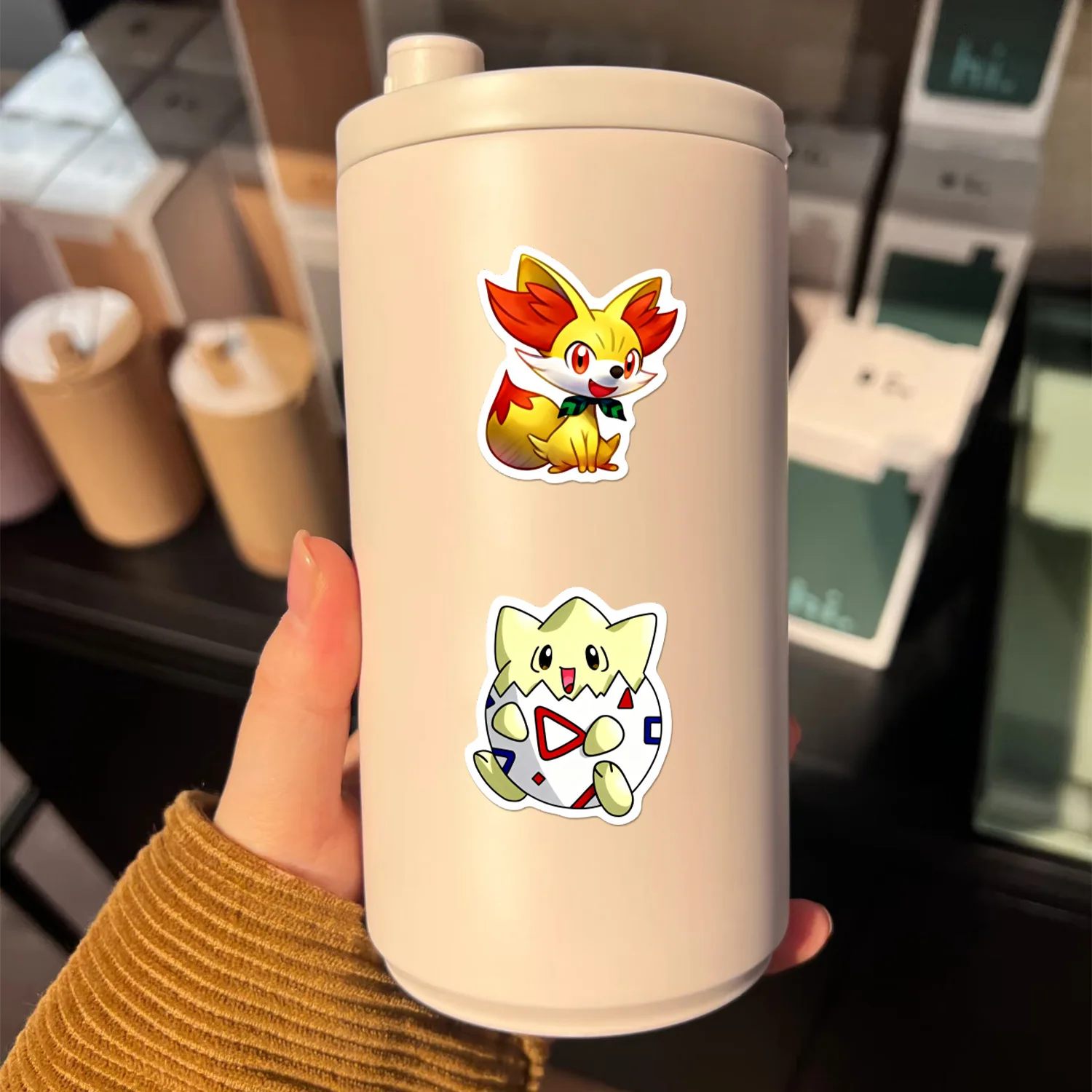 50/100 Stück Anime Pokemon Niedliche Pikachu Aufkleber Graffiti Dekoration DIY Skateboard Handy Kühlschrank Fahrrad Aufkleber Kinder Spielzeug Geschenk – Detail 7