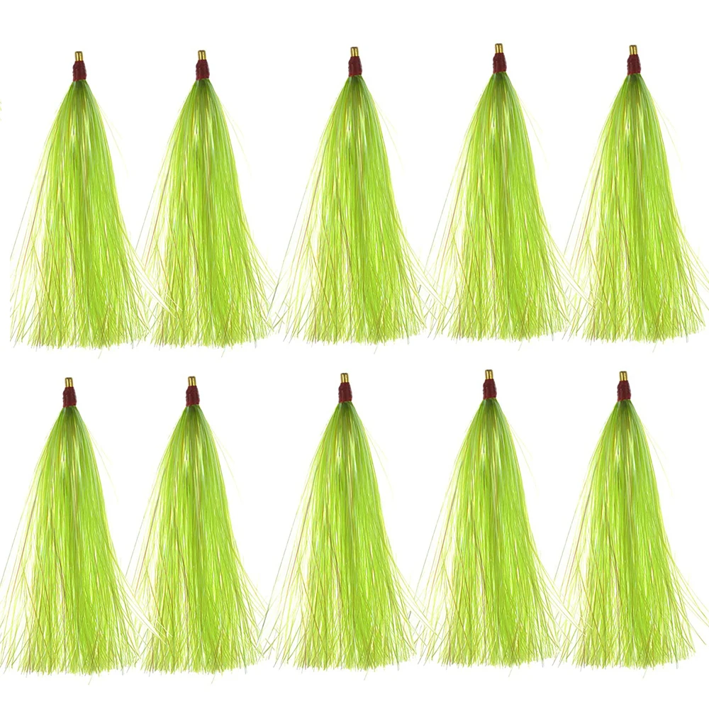 1000Pcs Mylar Flash Teaser Tail Fishing Saltwater Bucktail Teaser Jig Bait Per Teaser Plugs Fluke Fishing Lures Bait Rig