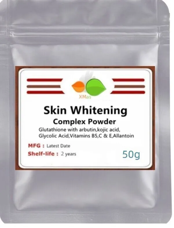 Kojic Acid Powder Cream Skin Whitening Glutathione with Arbutin Kojic Acid Glycolic Acid Vitamins B5 C & E Allantoin
