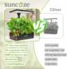 20 Pod Hydroponic Kit Indoor Garden with 30W LED Light, 10L Tank