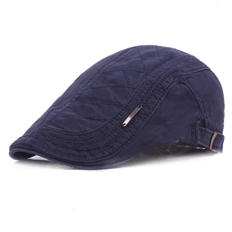 Men's Hat Summer Berets Caps For Men Women Casual Peaked Caps letter embroidery Sun Hats Casquette Cap Peaky Blinders